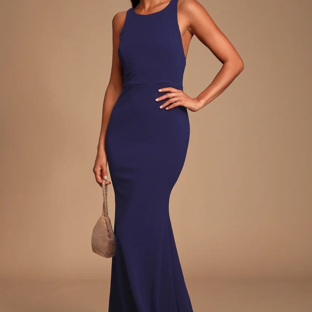 Navy blue lulus dress